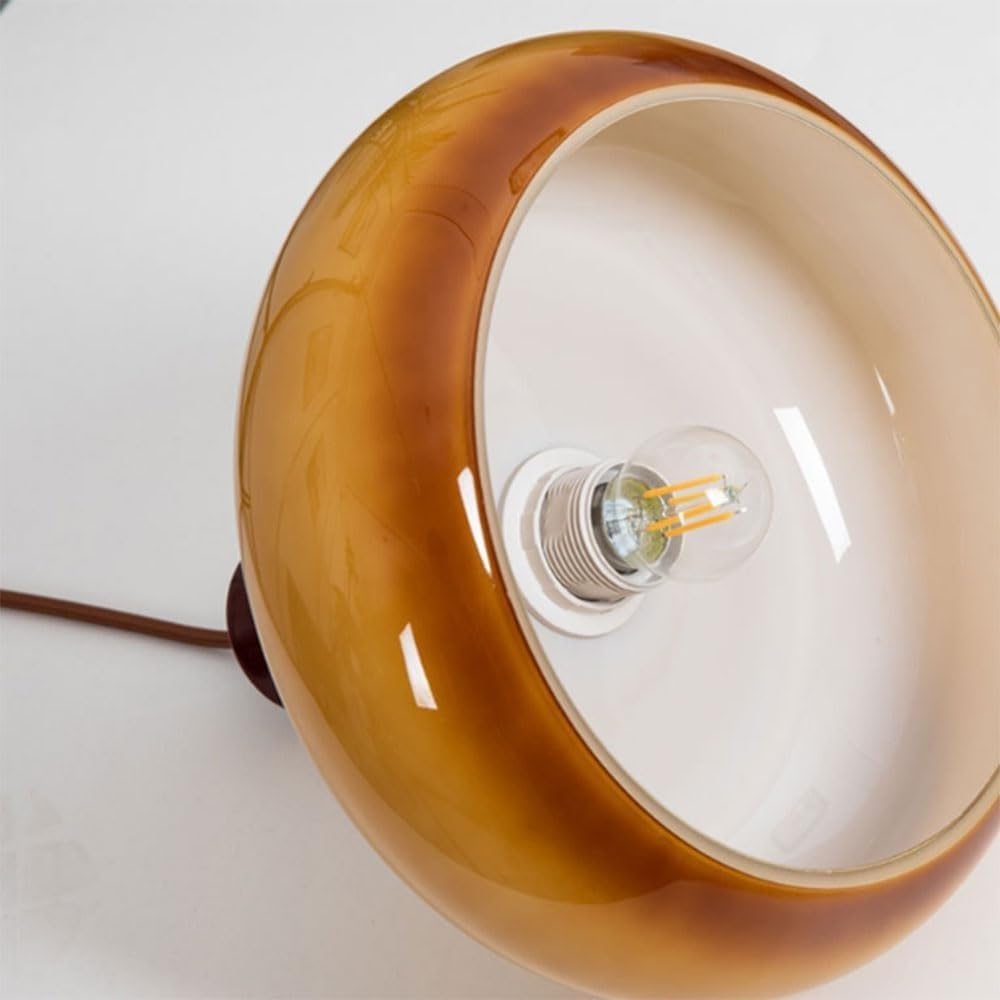 Living Room Ambiance Vintage Glass LED Pendant Light