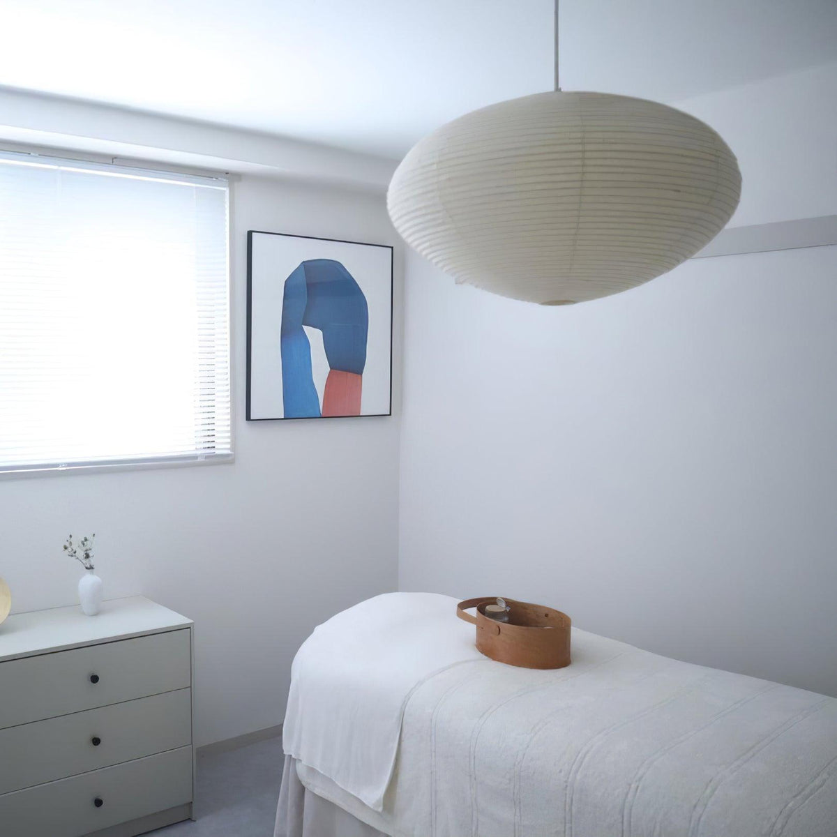 Soft Ambient Glow Washi Paper Pendant Light