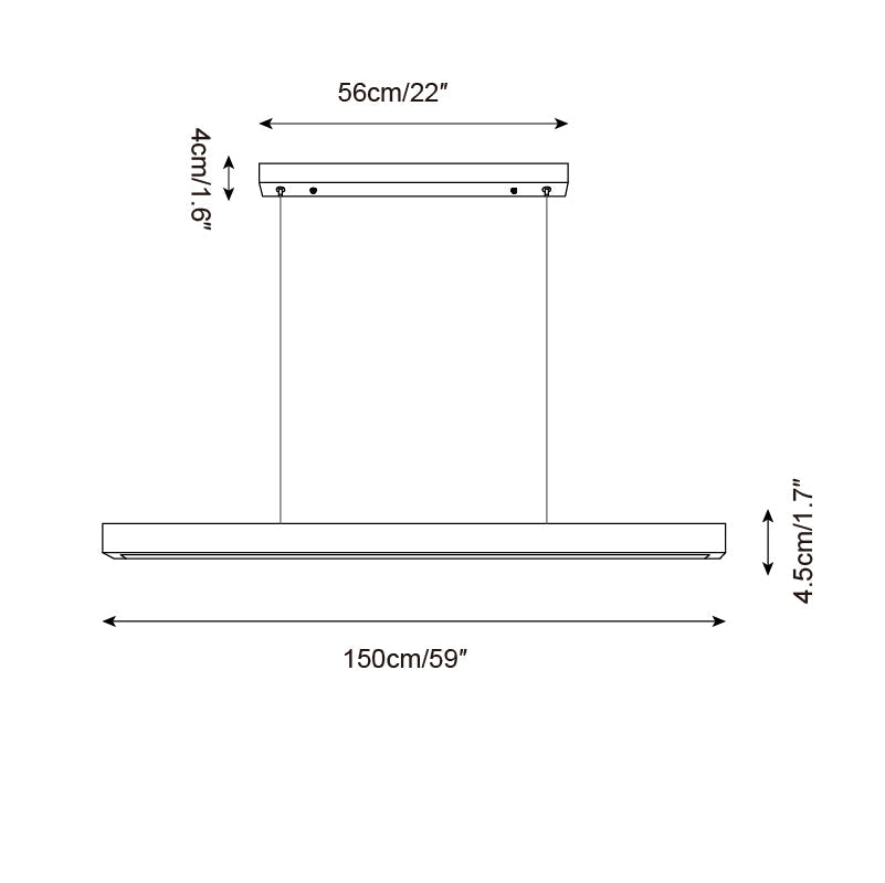 Pendant Lamp With Integrated LED Elegant Travertine Wood