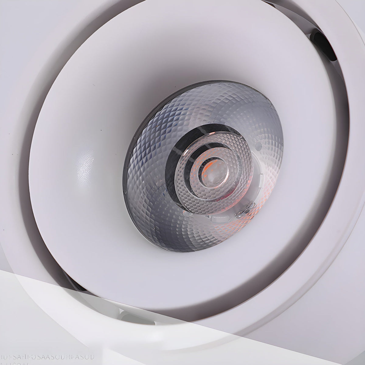 Adjustable Head Ceiling Spotlight Circular Flush Mount