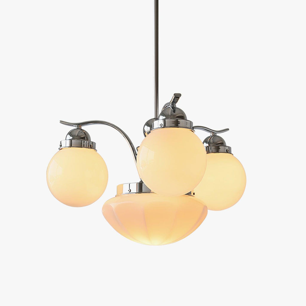 Warm Ambience Delivers Glass Globe Pendant Light