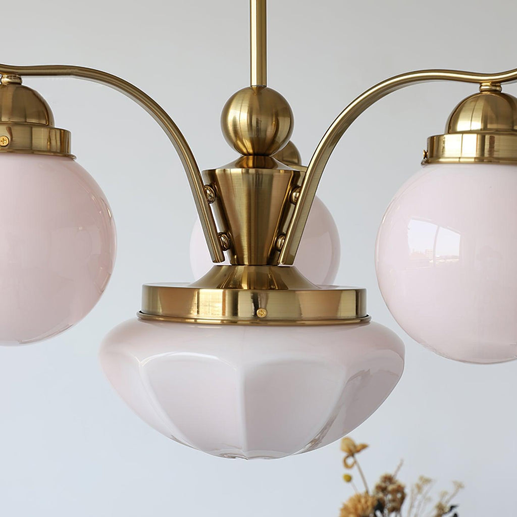 Warm Ambience Delivers Glass Globe Pendant Light