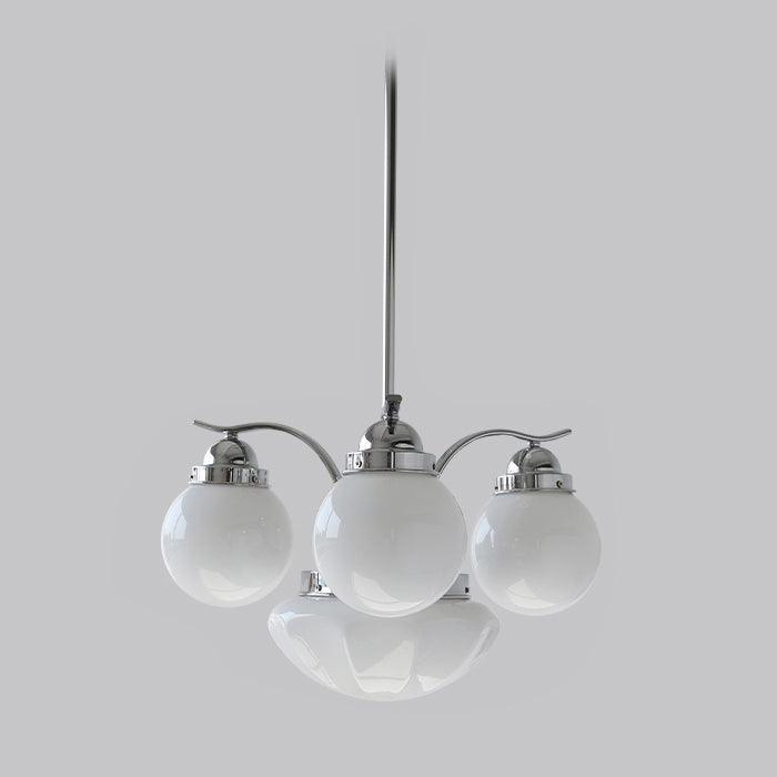 Warm Ambience Delivers Glass Globe Pendant Light