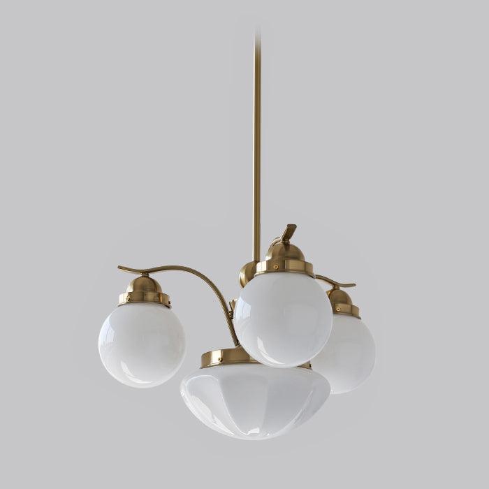 Warm Ambience Delivers Glass Globe Pendant Light