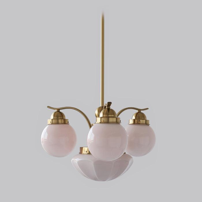 Warm Ambience Delivers Glass Globe Pendant Light