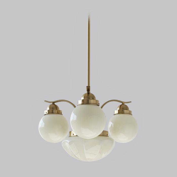 Warm Ambience Delivers Glass Globe Pendant Light