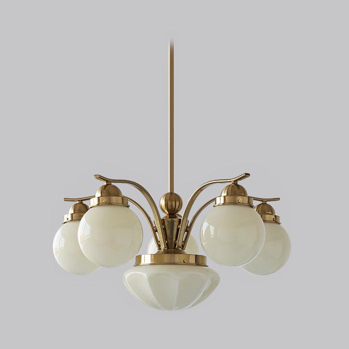 Warm Ambience Delivers Glass Globe Pendant Light