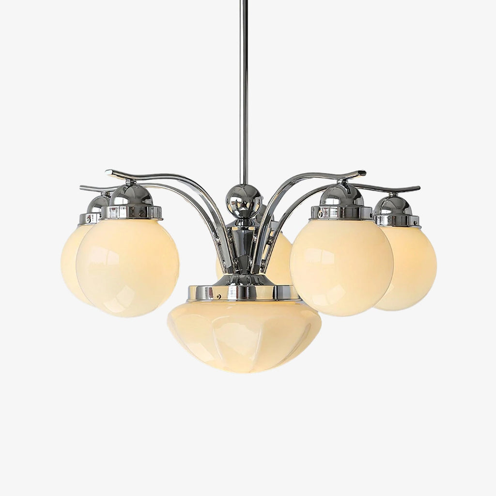 Warm Ambience Delivers Glass Globe Pendant Light