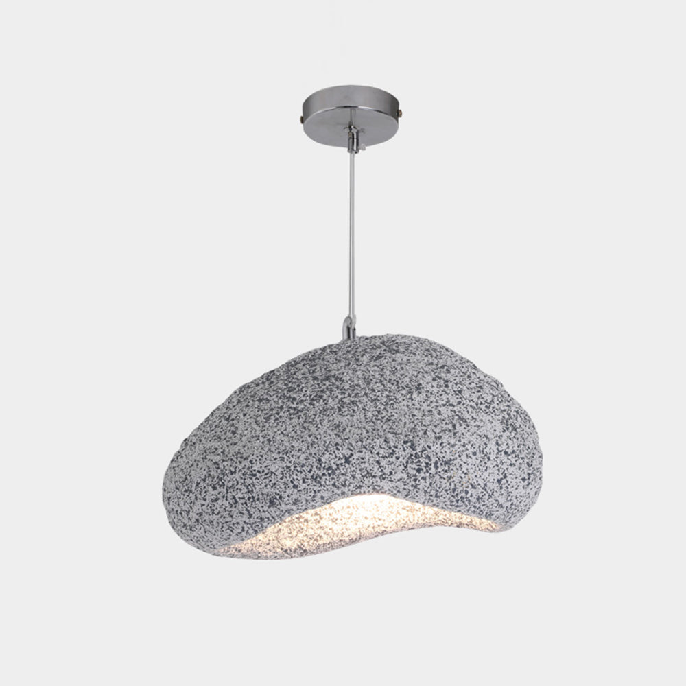 Dual Color Resin Bread Shape Pendant Light With Options