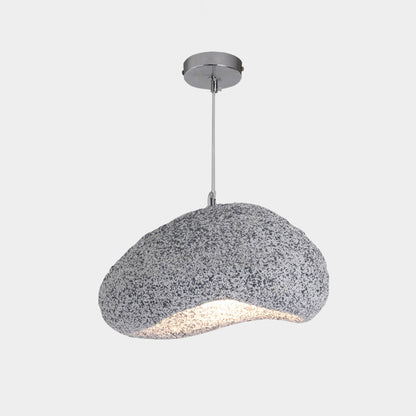 Dual Color Resin Bread Shape Pendant Light With Options
