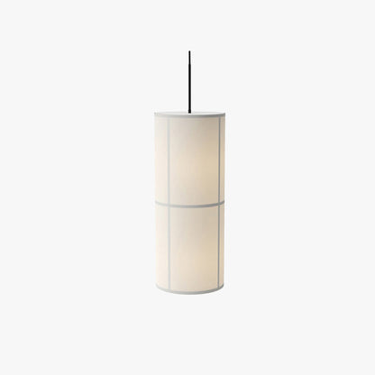 Cylinder Japanese Fabric Pendant Light With Soft Glow