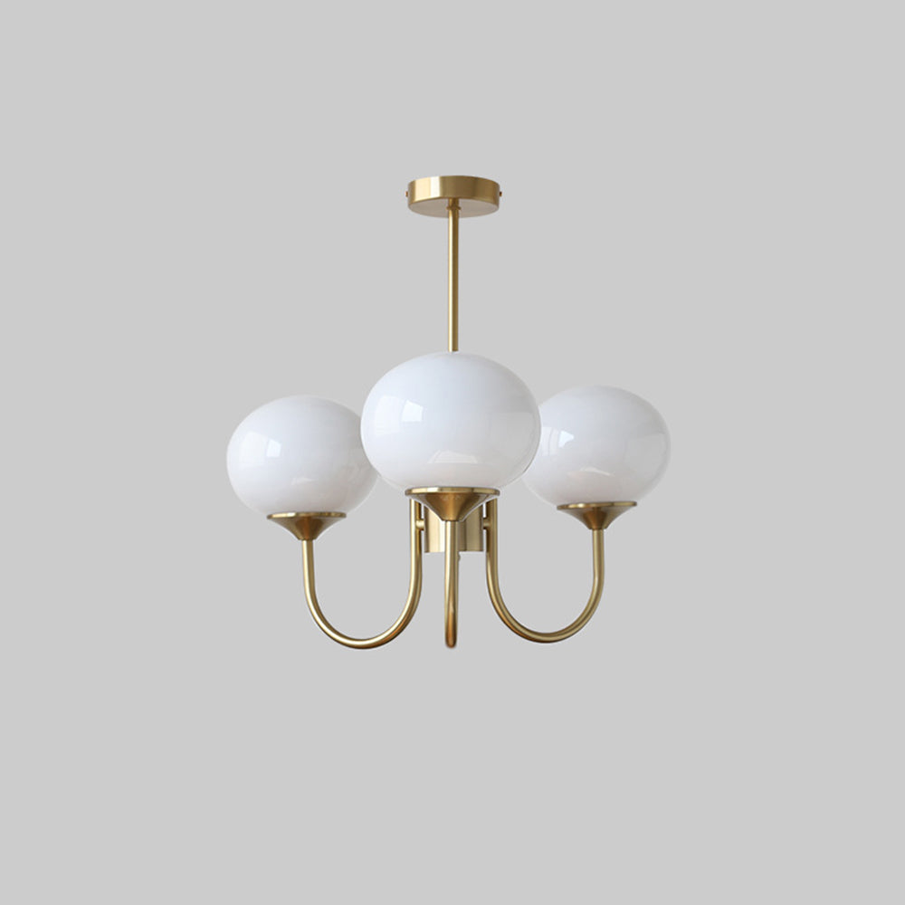 Deco Art Aurora Pendant Globe Lamp With Glow Warm