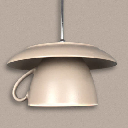 Ceramic Pop Art LED Pendant Light for Ambient Glow