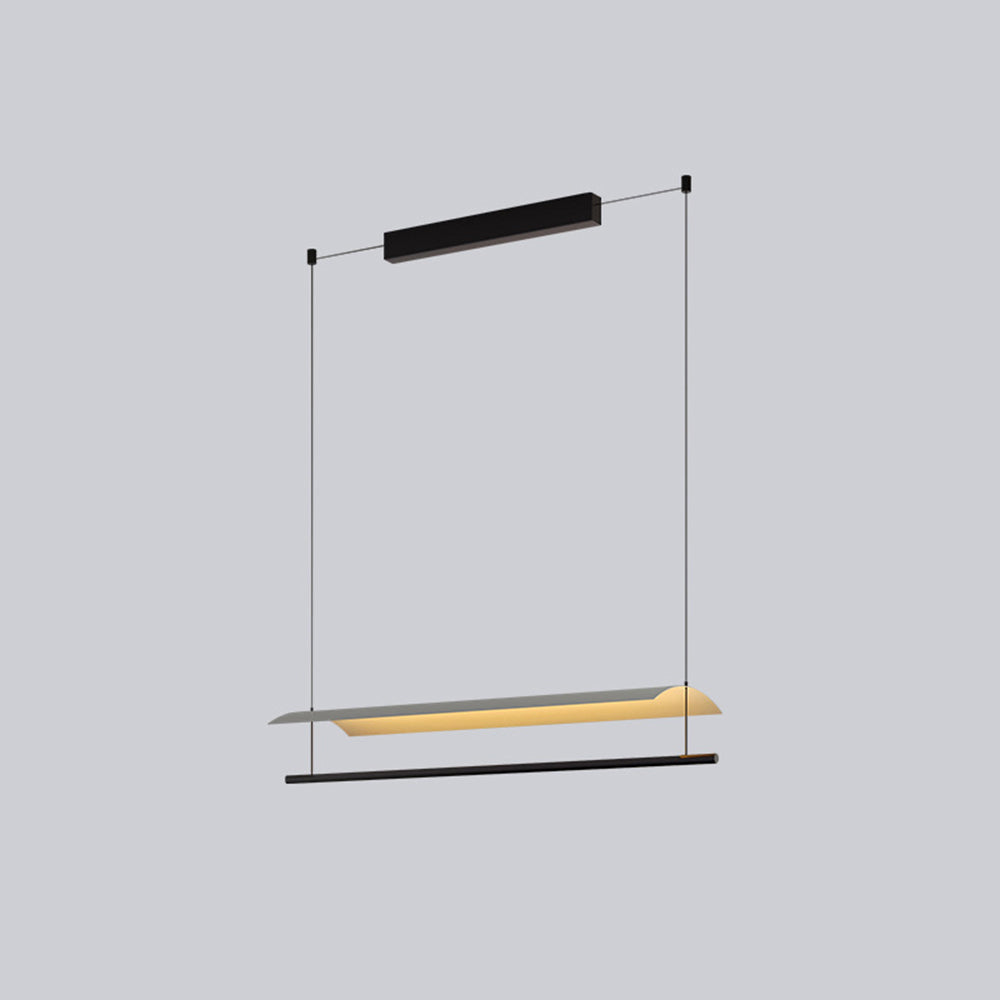 Warm Ambience Metal Pendant Light in Cream Shade