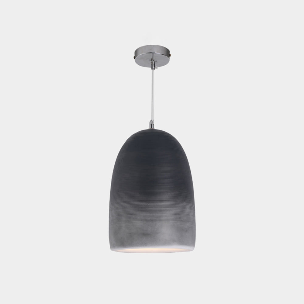 Three Color Finish Deco Art Rock Pendant Light Arisha