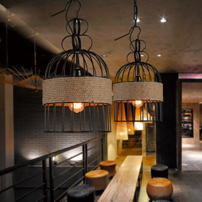 Pendant Light Led Birdcage For Bars And Cafes Ambience