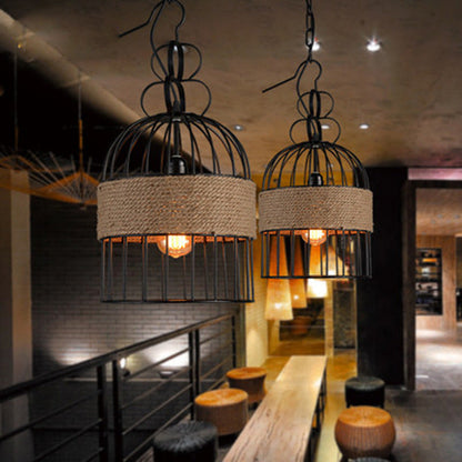 Pendant Light Led Birdcage For Bars And Cafes Ambience