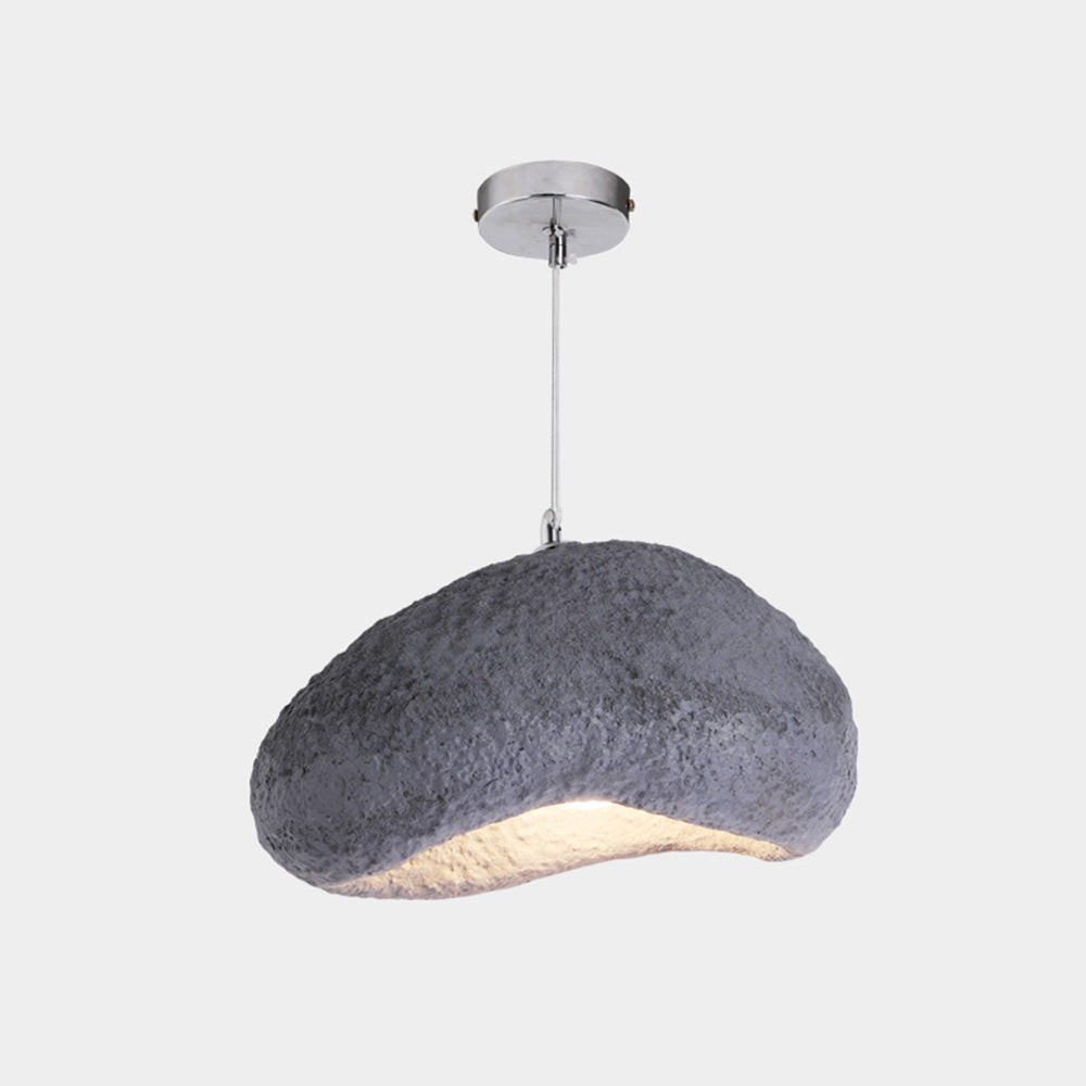 Dual Color Resin Bread Shape Pendant Light With Options
