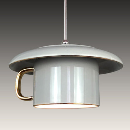 Energy Efficient Ceramic LED Pendant Light For Living Room