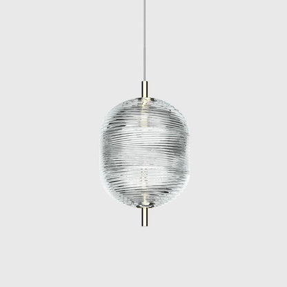 Gold Ambient Glow Modern Black Pendant Light