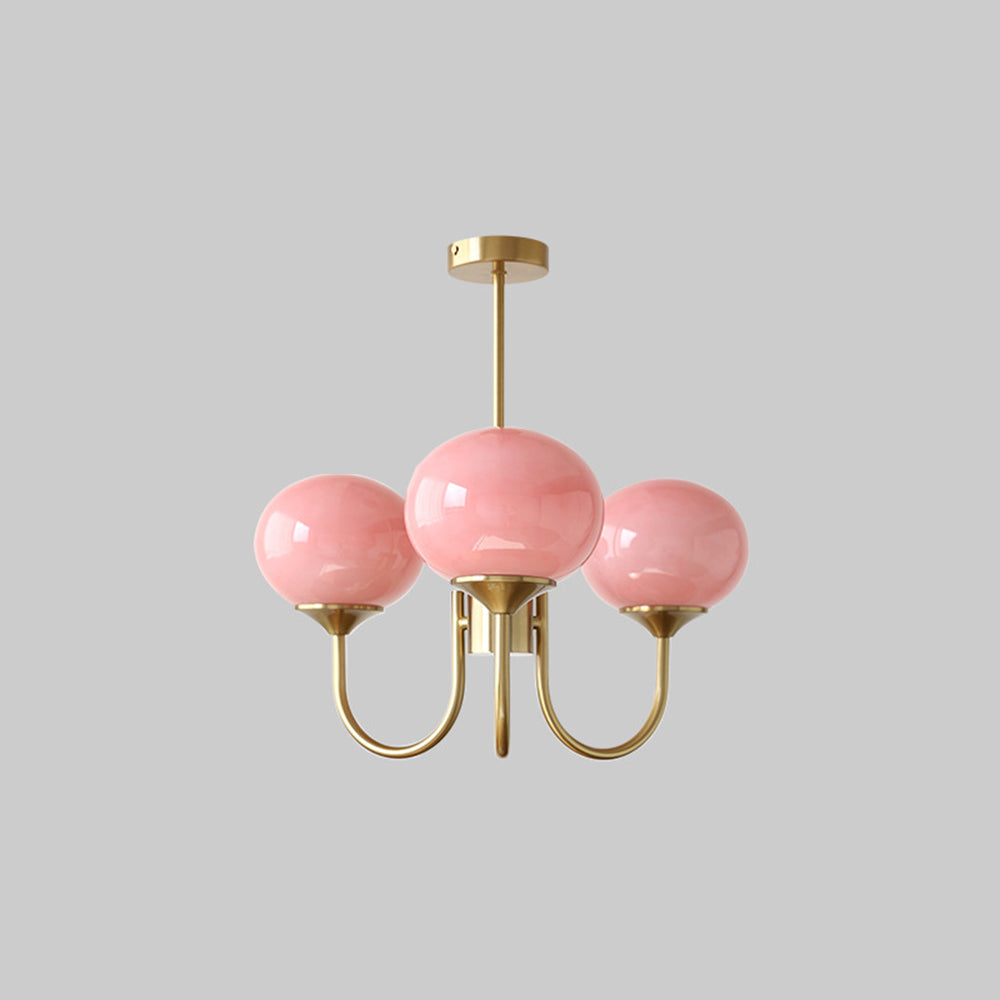 Deco Art Aurora Pendant Globe Lamp With Glow Warm