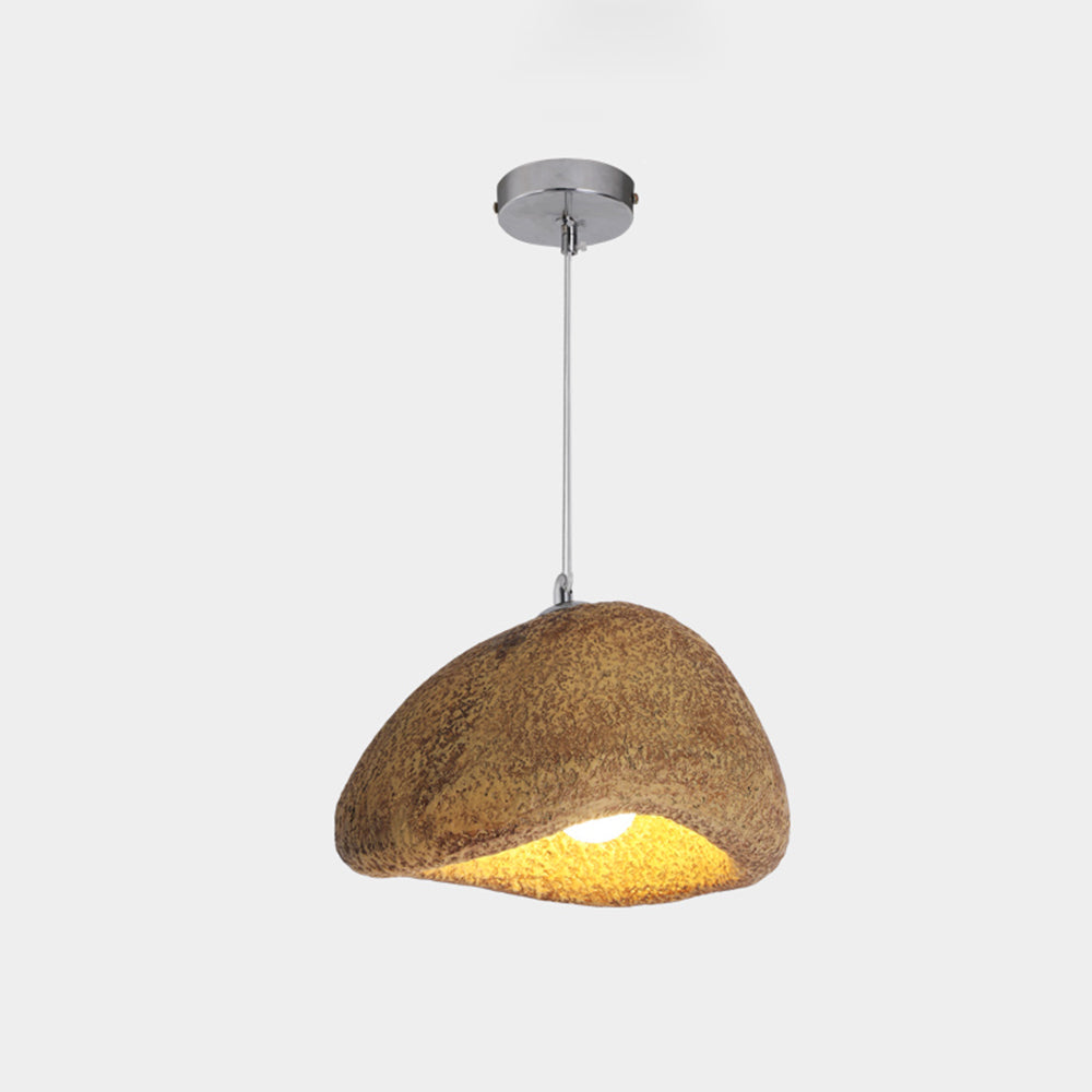 Resin Bread Shape Pendant Light With Durable Shade