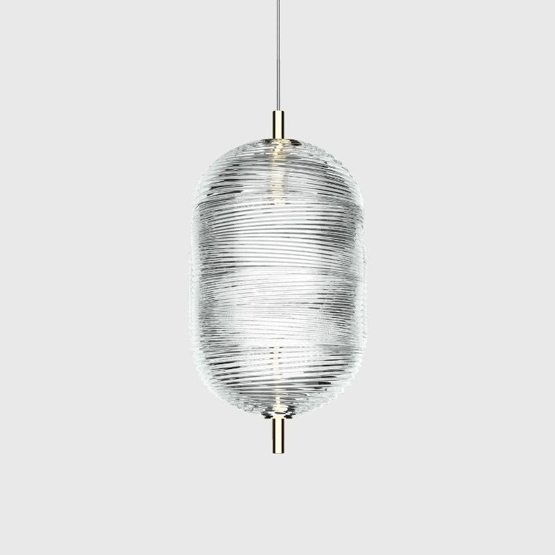 Gold Ambient Glow Modern Black Pendant Light