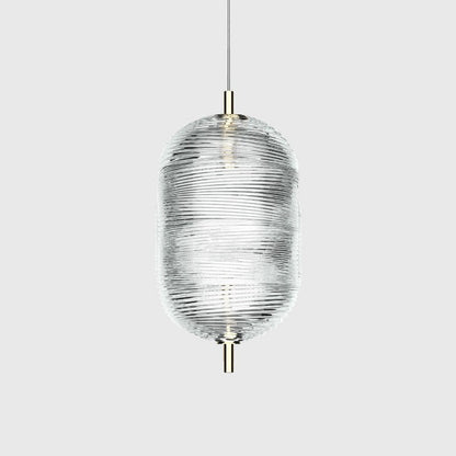 Gold Ambient Glow Modern Black Pendant Light