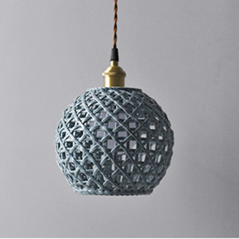 Modern LED Blue White Pendant Light For Ambient Glow