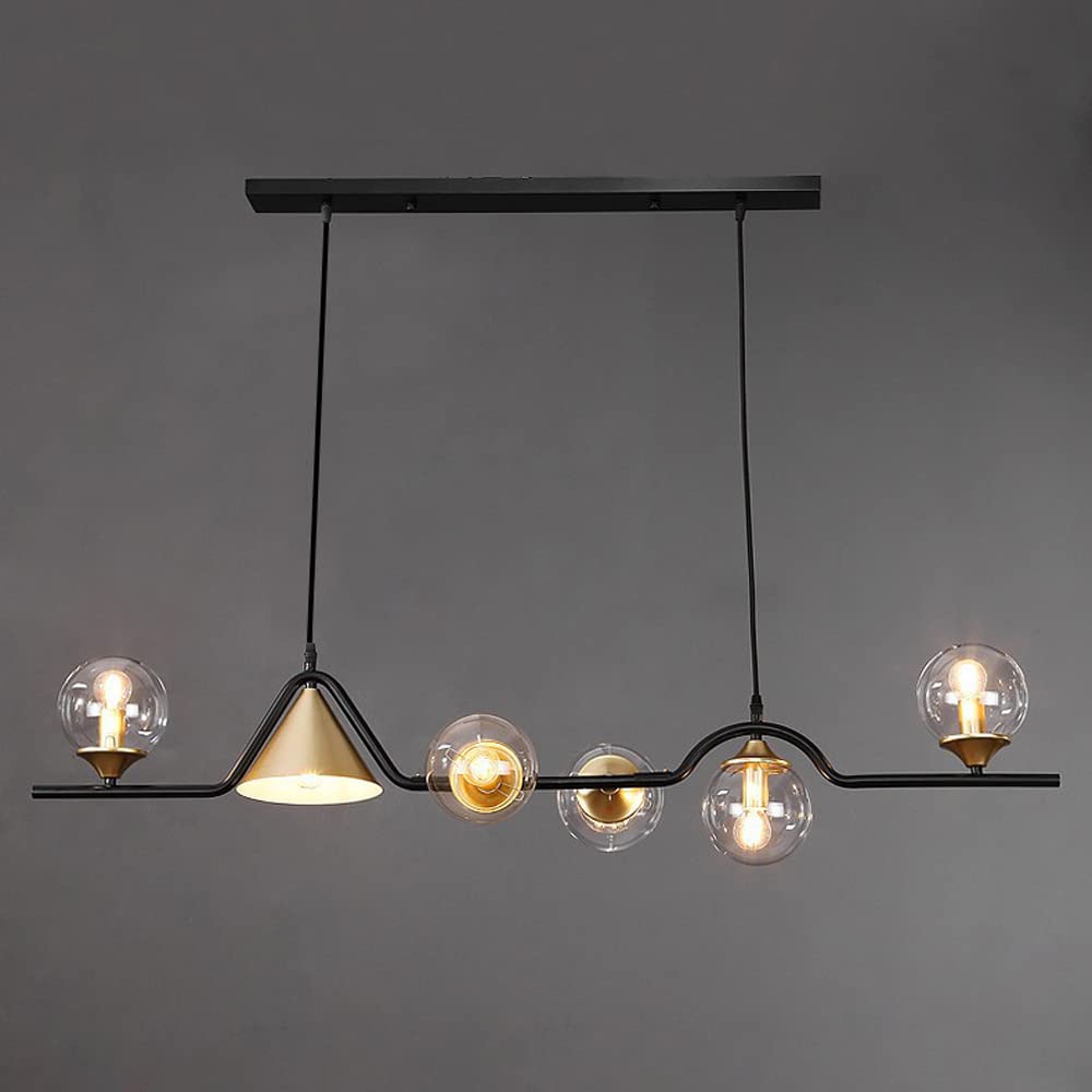 Modern Glass and Metal LED Pendant Lamp for Ambience Arisha