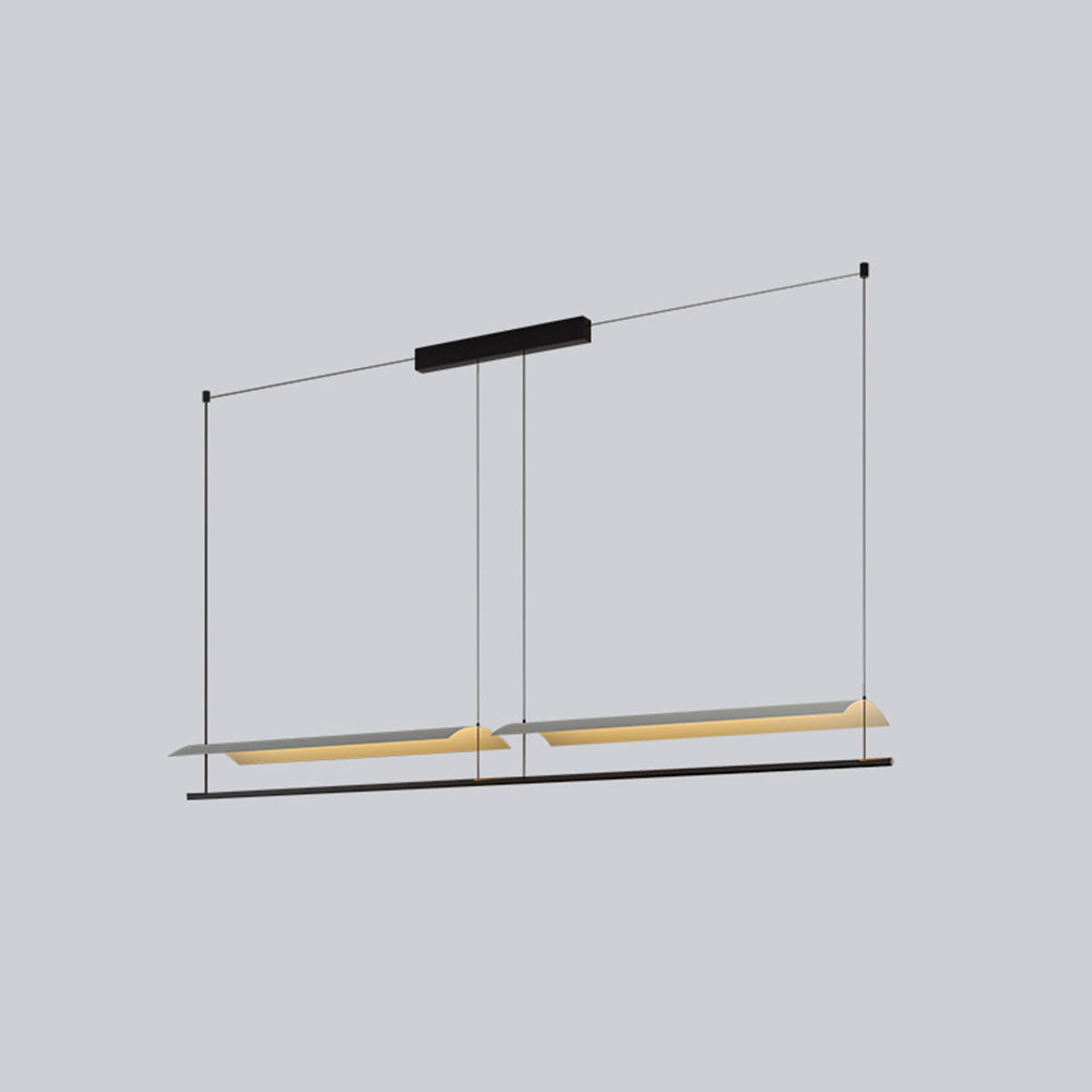 Warm Ambience Metal Pendant Light in Cream Shade