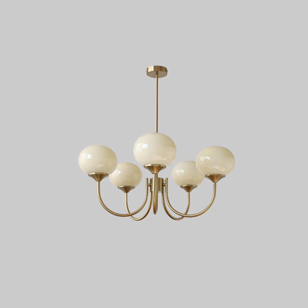 Deco Art Aurora Pendant Globe Lamp With Glow Warm