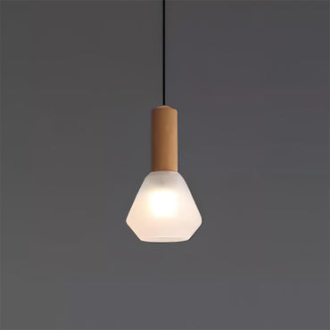 Soft Glow Pendant Light With Frosted Glass