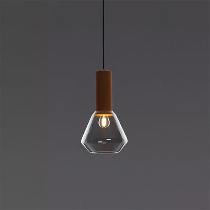 Soft Glow Pendant Light With Frosted Glass