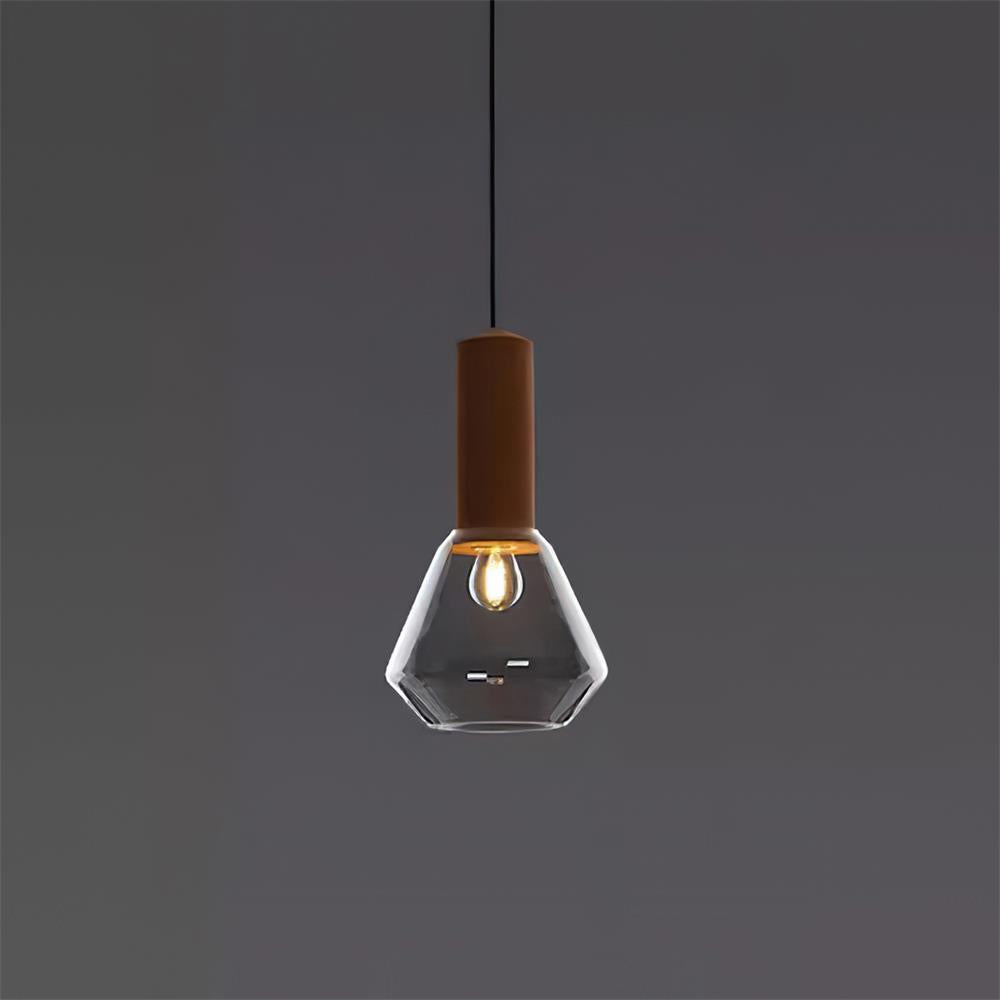 Soft Glow Pendant Light With Frosted Glass