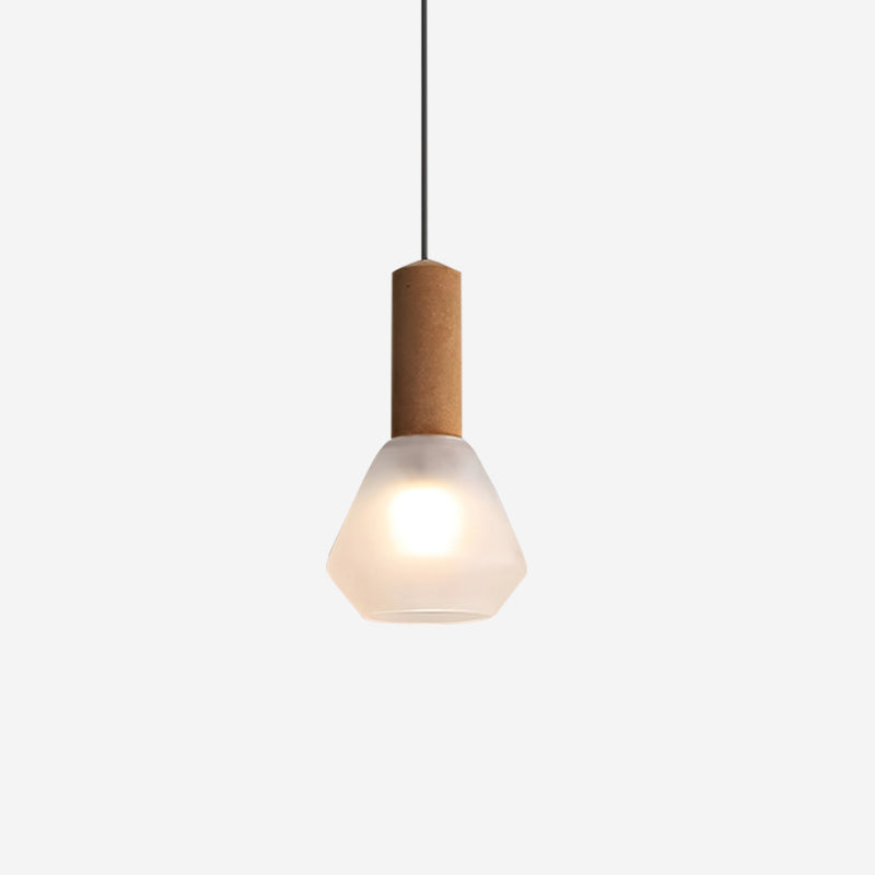 Soft Glow Pendant Light With Frosted Glass