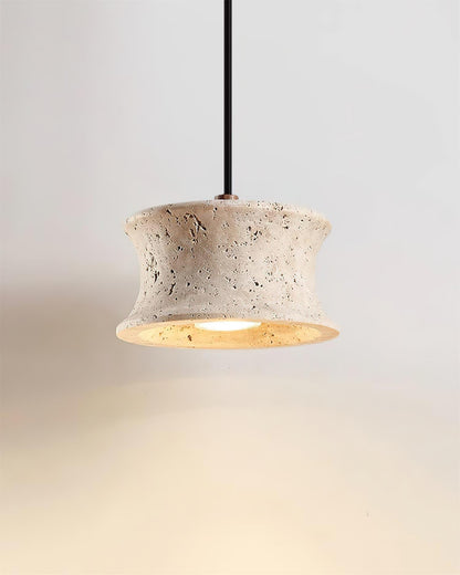 Pendant Lamp With Sleek Dimmable Lighting Triple Travertine