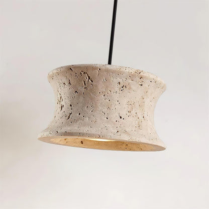 Pendant Lamp With Sleek Dimmable Lighting Triple Travertine