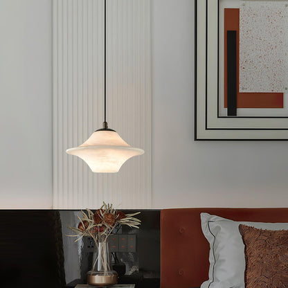 Pendant Light For Warm Indoor Ambience Elegant Alabaster
