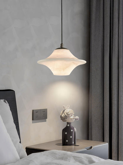 Pendant Light For Warm Indoor Ambience Elegant Alabaster