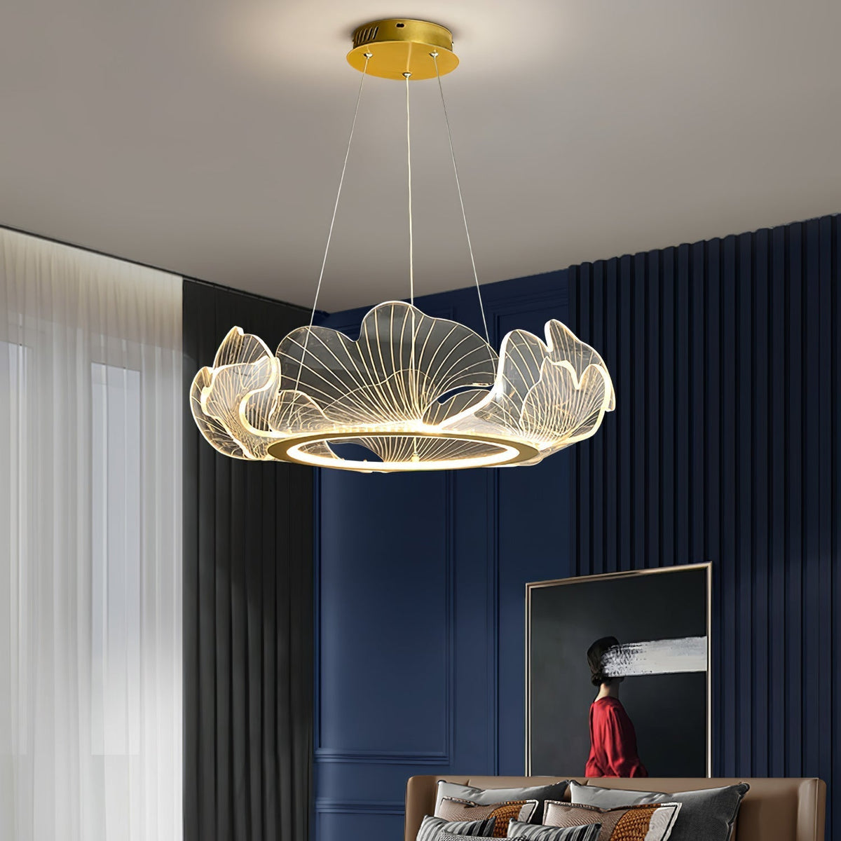Serene Ambience Pendant Light For Ocean Crest
