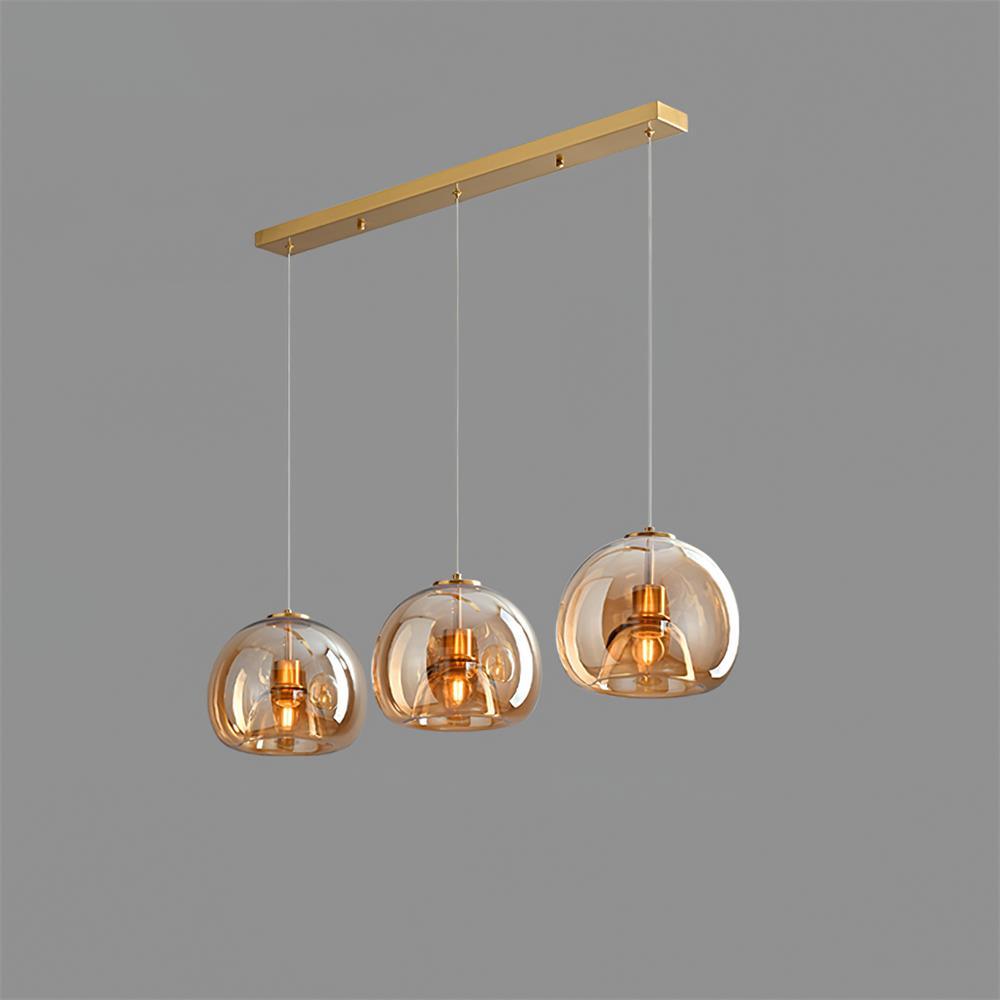 Modern Interiors Glass Dimmable Pendant Light