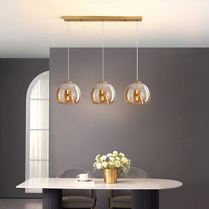 Modern Interiors Glass Dimmable Pendant Light