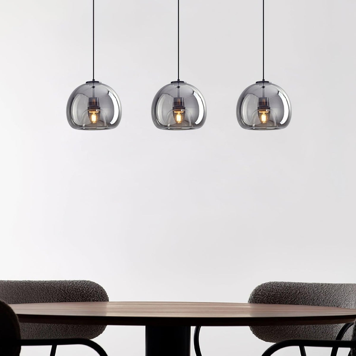 Modern Interiors Glass Dimmable Pendant Light