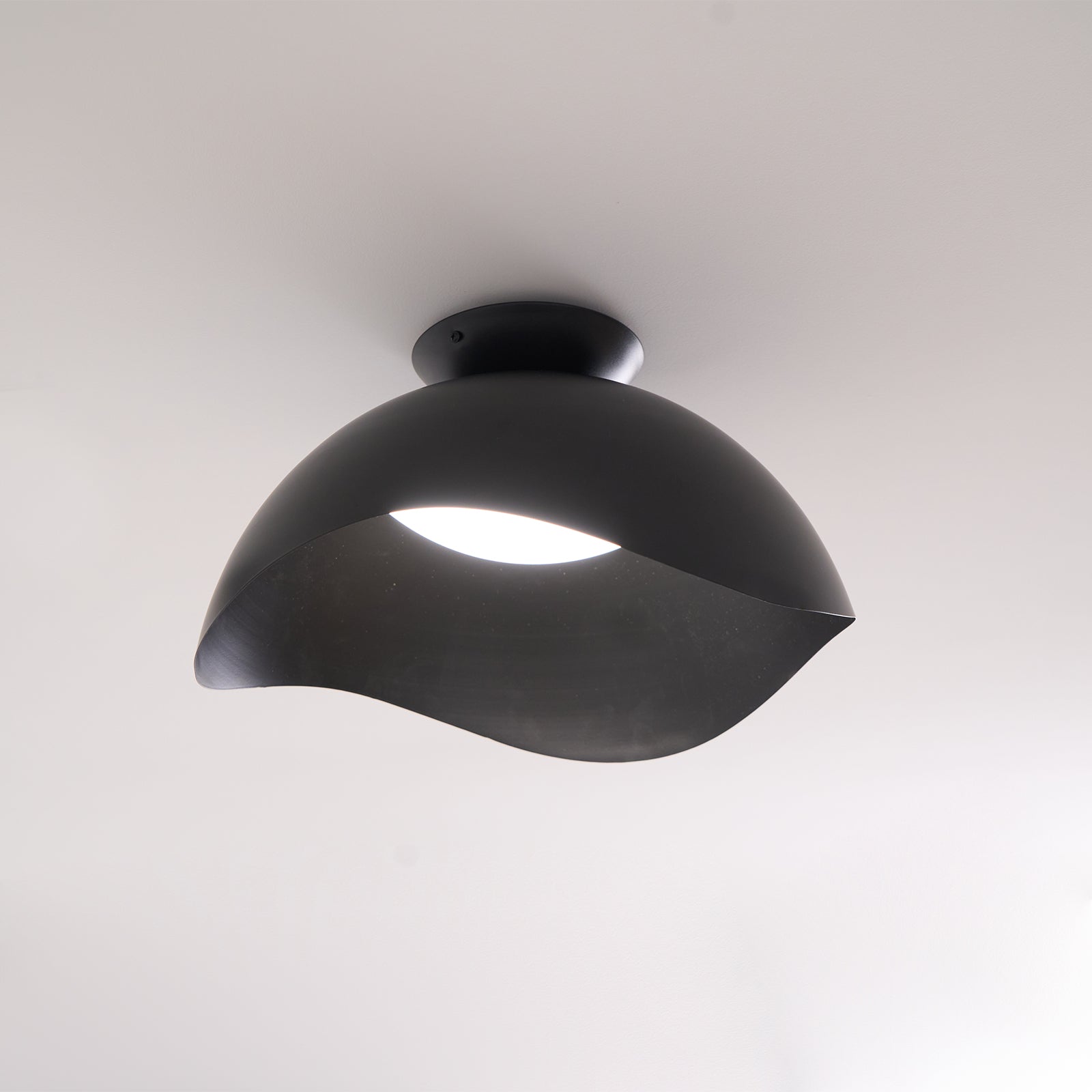 Ambient Sculptural Light Wave Ceiling