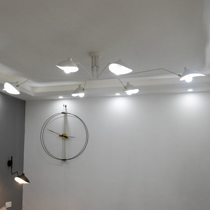 Ceiling Light Three Industrial Arm