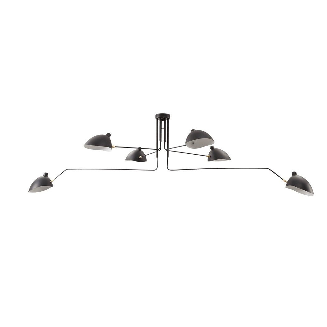Ceiling Light Three Industrial Arm