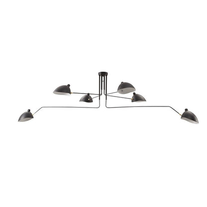 Ceiling Light Three Industrial Arm