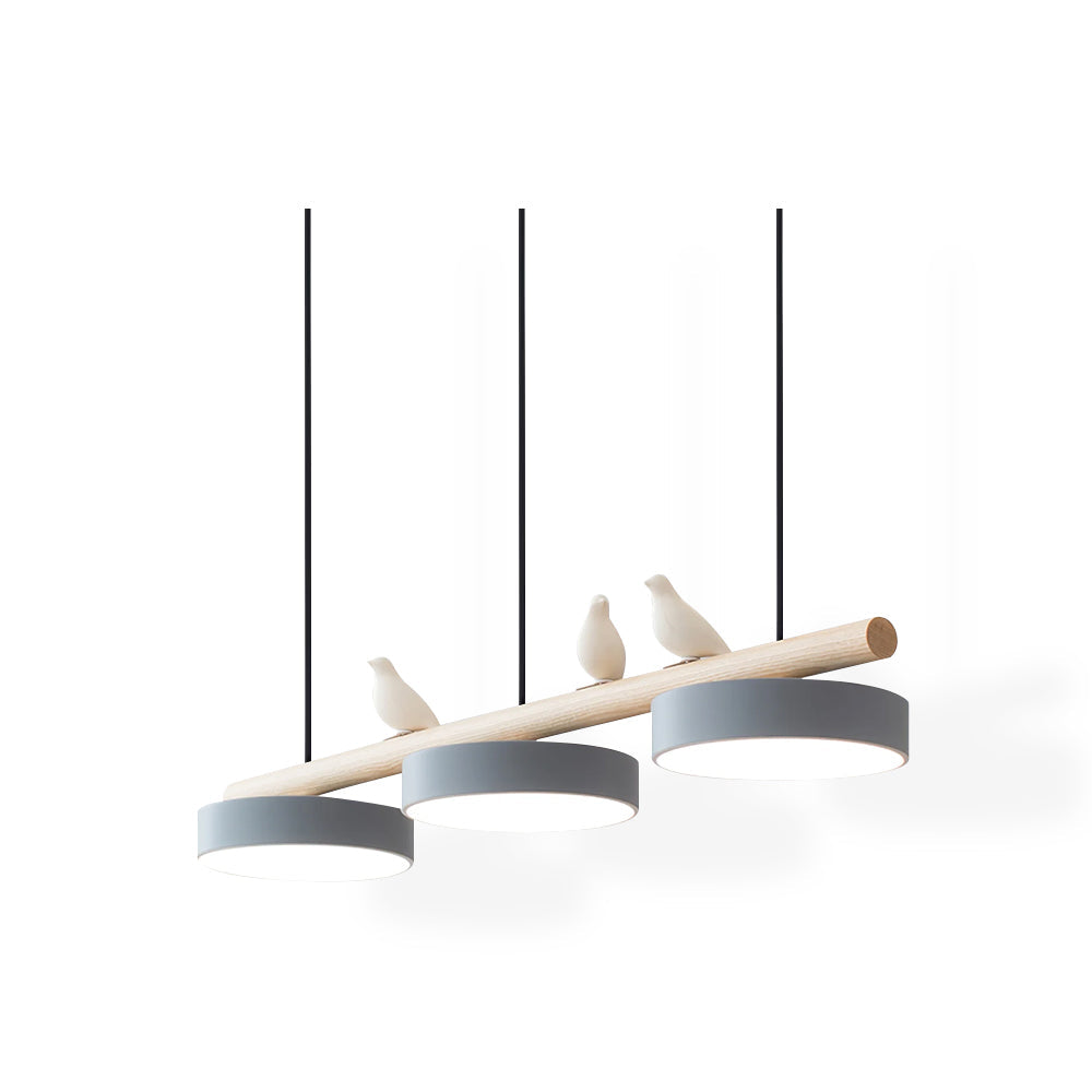 Bird Motif Nature Inspired Pendant Light for Living Rooms