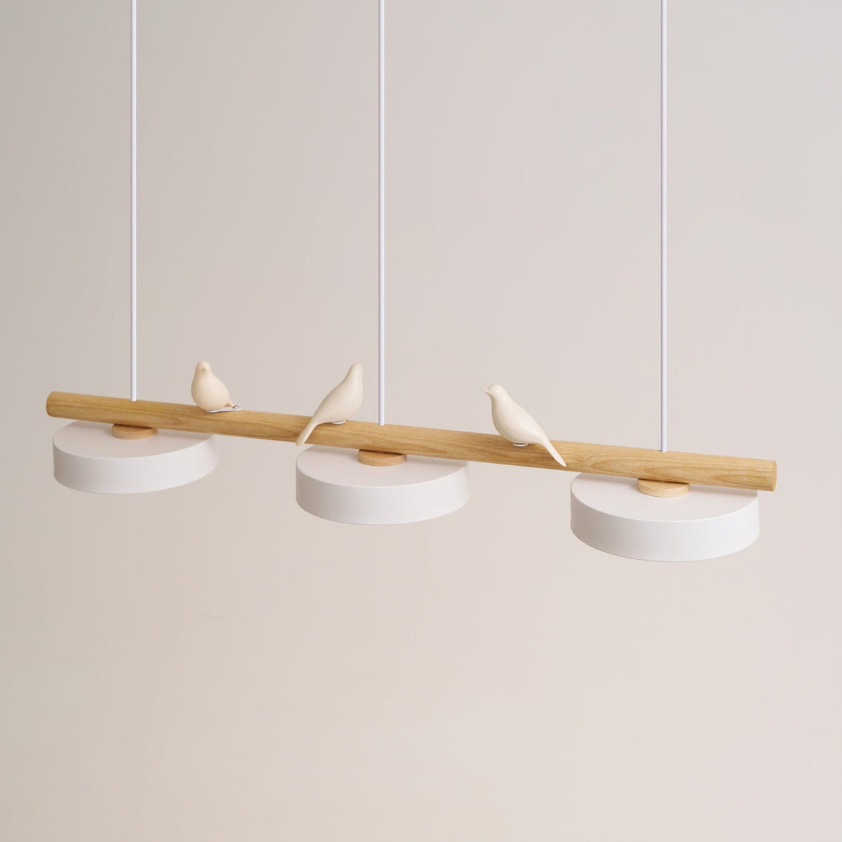 Bird Motif Nature Inspired Pendant Light for Living Rooms